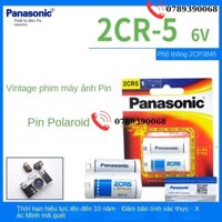 Panasonic 2cr-5W Pin Lithium 6V Canon Eos5 50 55 Phim Phim Máy Ảnh Máy Ảnh 2cp3845