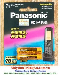 Panasonic BK-4LADW; Pin sạc AAA 550mAh 1.2v Pin điện thoại bàn Panasonic BK-4LADW (Loại vỉ 02 viên)