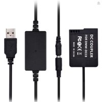 PANASONIC Bộ Nguồn Andoer DMW-DCC8 USB DC DMC-FZ200 FZ300 Chuyên Dụng Chất Lượng Cao