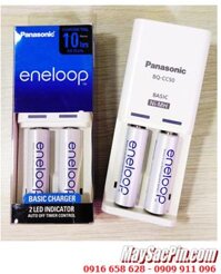 Panasonic BQ-CC50T, Bộ sạc pin AA Panasonic Eneloop Panasonic BQ-CC50T kèm sẳn 2 pin Eneloop AA2000mAh