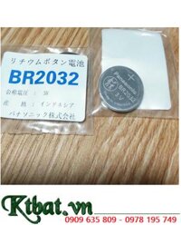 Panasonic BR2032 _Pin 3v lithium Panasonic BR2032 _Made in Indonesia