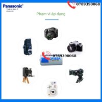 Panasonic CR123A Pin Lithium 3V Olympus Phim Máy Ảnh Cr17345 Canon Eos30 Eos7