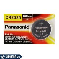 Panasonic Cr2025 | Pin 3V Cúc Áo Lithium Chất Lượng Cao | Phân Phối Chính Hãng