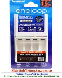 Panasonic Eneloop BQ-CC55E; Bộ sạc nhanh 1.5 giờ - Sạc pin AA-AAA Panasonic Eneloop BQ-CC55E, K-KJ55MCC40T
