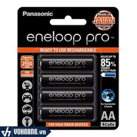 Panasonic Eneloop Pro BK-3HCCE/4BT | Pin Sạc AA 2550mAh Chính Hãng