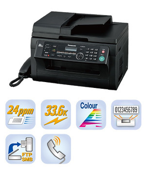 Máy in laser đen trắng đa năng (All-in-one) Panasonic KX-MB2030 (KX-MB-2030) - A4
