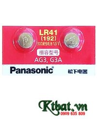Panasonic LR41 AG3 192, Pin cúc áo 1.5v alkaline Panasonic LR41 AG3 192 chính hãng