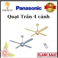 Panasonic  -Quạt trần 4 cánh Panasonic F-56MZG-GO(vàng)F-56MZG-S(bạc)