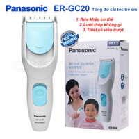 Panasonic Tông Đơ Cắt Tóc er-gc20 Có Thể Giặt Tiện Dụng Cho Người Lớn Và Trẻ Em