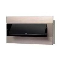 Panasonic - Tủ điện âm tường 12 đường, màu vàng ánh kim, mặt che trong suốt - BQDX12G11AV