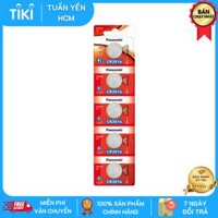 Panasonic VN nhập khẩu Pin Cúc Áo Panasonic CR2016 3V Lithium dùng cho đồng hồ, thiết bị điện tử... - 5 Viên