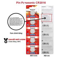 Panasonic VN nhập khẩu Pin Cúc Áo Panasonic CR2016 3V Lithium dùng cho đồng hồ, thiết bị điện tử... - 5 Viên