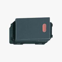 Panasonic_Wide_Color - Hạt công tắc 2 chiều có đèn báo màu xám - WEG5152-51KH