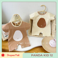 [Panda Kid], Bộ đồ body suit cho bé trai và bé gái, Đồ đi chơi cho bé Embe Panda, PD12A
