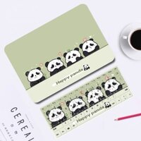 【Panda】For Macbook case M3 A3113 Pro14 Pro16 M2 Air15 Air13.6 New Macbook Air 13.3 A2179 A2337 2018 Pro 13 15 touch bar A1706 A1932 A1466 Cartoon Cover A1708 Air11 Reina13 Case