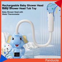 Pandu Trẻ Sơ Sinh Đầu Tắm Cho Bé Voi Đầu Tắm Cho Bé Màn Hình Lcd Đầu Tắm Voi Cho Bé Có Nhiệt Kế Nước Xịt Sạc Cho Trẻ Tập Đi Trẻ Sơ Sinh Cho Bé Trai