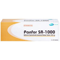 Panfor SR-1000 điều trị bệnh đái tháo đường tuýp 2  – CÔNG TY CỔ PHẦN NHÀ THUỐC NHÂN DÂN – PHƯỢNG HOÀNG