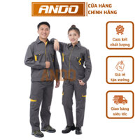 [PANGRIM] Quần áo bảo hộ lao động PR03 vải Pangrim cao cấp, thấm hút tốt, không xù, in đồng phục kỹ sư, công nhân