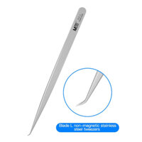 Panh gắp tụ, gắp ic mũi cong MaAnt - L không hút nam châm