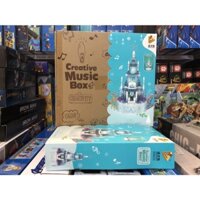 Panlos 656016 ( Đồ chơi lắp ráp hộp nhạc lâu đài băng giá công chúa elsa 574 mảnh )