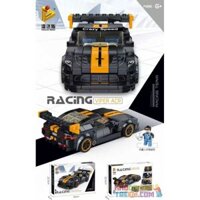 PanlosBrick 666026 Panlos Brick 666026  DODGE VIPER ACR. bộ đồ chơi xếp lắp ráp ghép mô hình Speed Champions Racing Cars Đua Xe Công Thức 370 khối
