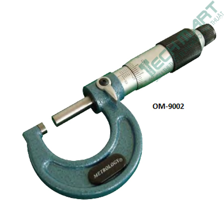 Panme cơ đo ngoài Metrology OM-9002