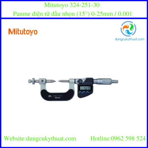 Panme điện tử đầu nhọn Mitutoyo 324-251-30