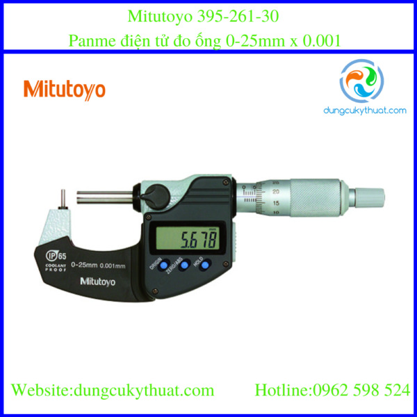 Panme điện tử đo ống Mitutoyo 395-261-30