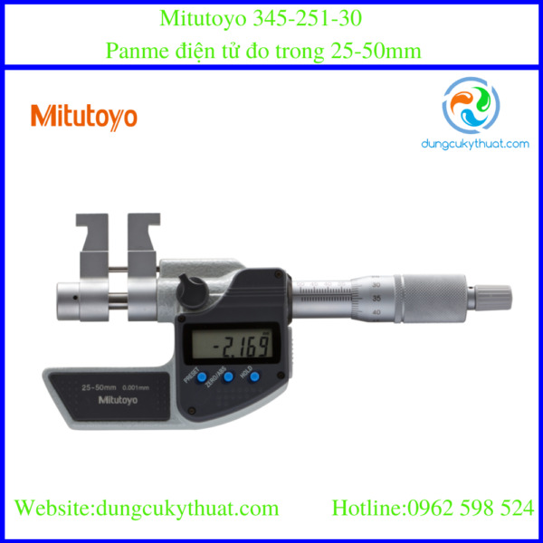 Panme điện tử đo trong Mitutoyo 345-251-30