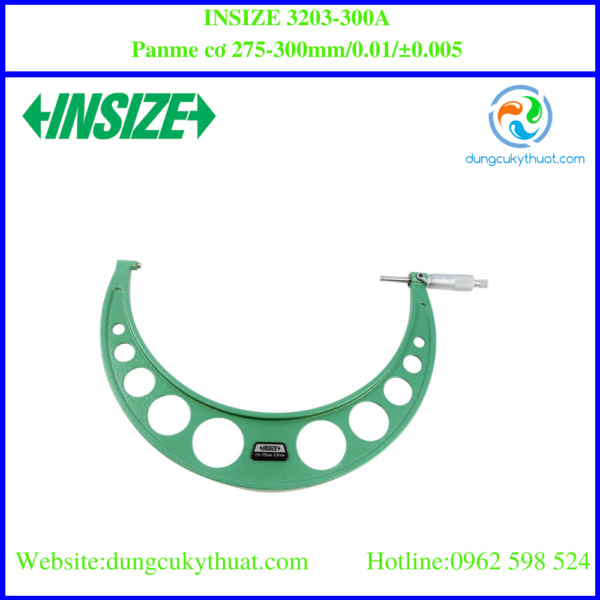Panme đo ngoài cơ khí (hệ mét) INSIZE 3203-300A