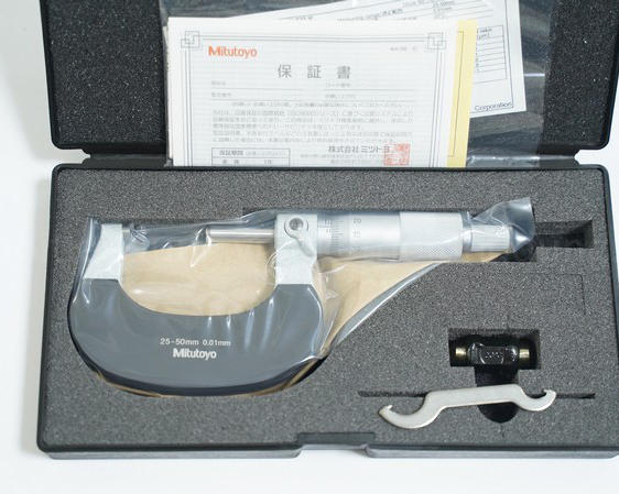 Panme đo ngoài cơ khí Mitutoyo 102-302  25-50mm