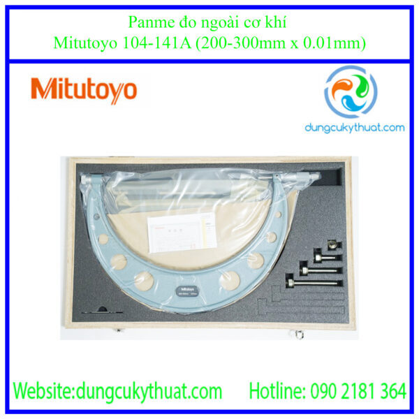 Panme đo ngoài cơ khí Mitutoyo 104-141A