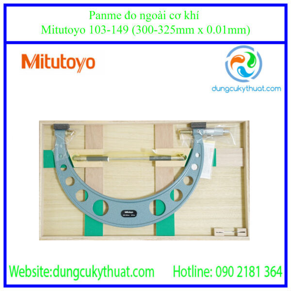 Panme đo ngoài cơ khí Mitutoyo 103-149