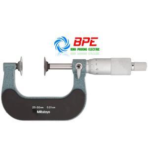 Panme đo ngoài đầu đĩa Mitutoyo 123101 - 0~25mm (0.01)