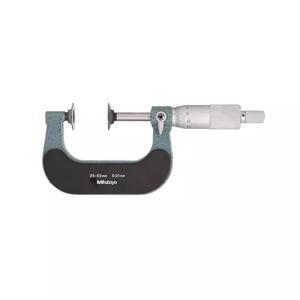 Panme đo ngoài đầu đĩa Mitutoyo 123101 - 0~25mm (0.01)