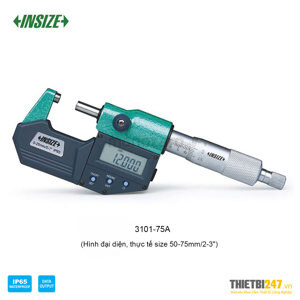 Panme đo ngoài điện tử Insize 3101-75A