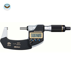 Panme đo ngoài điện tử Mitutoyo 293-185, 0-25mm/0.001mm, IP65