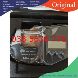 Panme đo ngoài điện tử Mitutoyo 293-240, 0-25mm