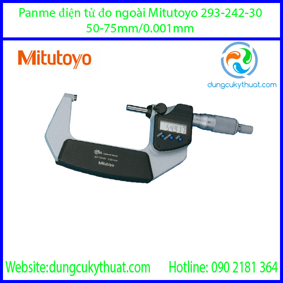 Thước panme điện tử đo ngoài Mitutoyo 293-242-30