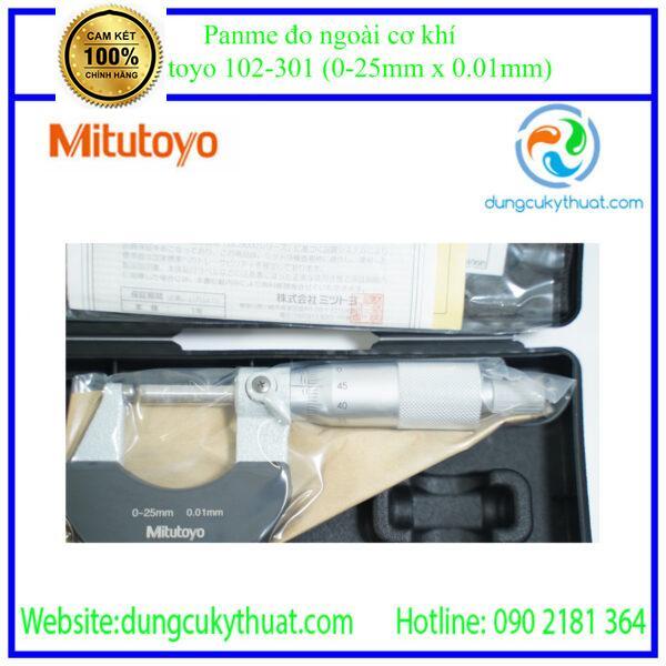 Panme đo ngoài Mitutoyo 102-301