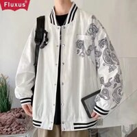 Pannofluxus Xuân Thu Mới Ins Hợp Thời Trang Áo Khoác Nam Baggy Áo Khoác Thường Ngày Phong Cách Hồng Kông Hàng Đầu