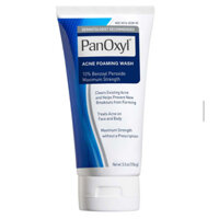 Panoxy® Sữa tắm tạo bọt Hỗ trợ giảm mụn Benzoyl Peroxide Sức mạnh tối đa 10% (156g)
