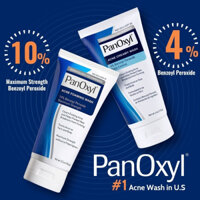Panoxyl Sữa rửa mặt tạo bọt 10%/4%,156g/170g