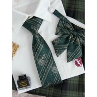 [Pantevilla] Đồng phục thỏ bia JK/DK thiết kế gốc, cà vạt đồng phục, phụ kiện áo sơ mi phong cách Nhật Bản, nơ