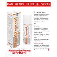 PANTHENOL NANO BẠC SPRAY C130Gram.