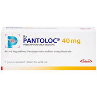 Pantoloc 40mg điều trị viêm thực quản trào ngược