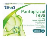 Pantoprazole Teva 20 mg thuốc điều trị  ợ nóng trào ngược 14 viên