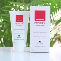 Papulex Moussant chính hãng - Sữa rửa mặt giảm nhờn, giảm mụn và dưỡng da