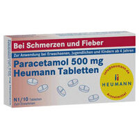 Paracetamol 500 mg Heumann, 10 St