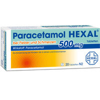Paracetamol 500 mg HEXAL® Tabletten, 20 St